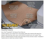 Front Row 2 Pc Hexomat Rubber Custom Floor Mats For Lexus Nx - Made In Usa. Fixed Price $88.99.