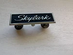 1975 76 77 Buick Skylark Dash Emblem Name Plate..gm #1249534.... Fixed Price $9.99.