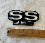 1967 Chevy Chevelle Ss 396 Rear Trunk Panel Emblem SR21. Fixed Price $55.00.