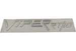 4848944AA New Oem 1998-2002 Dodge Viper RT/10 Chrome Hood Emblem Nameplate Decal. Fixed Price $35.99.