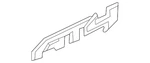 Genuine Gm 2021-2024 Yukon Xl Nameplate 84750158. Fixed Price $60.96.