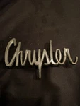 Vintage 62-64 Chrysler #2276474 Emblem Badge W/ All Mount Studs. Fixed Price $25.00.