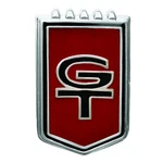 1966 Mustang Fender Emblem "gt" New Dii EM3631. Fixed Price $31.95.