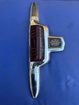 1946 1947 1948 Dodge Sedan Trunk Emblem Stop Light Lens 1148867 CB13545. Fixed Price $280.99.