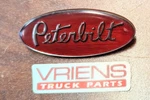 Paccar Peterbilt Small Emblem Nameplate-pb Logo 3" 20-19281. Fixed Price $84.00.