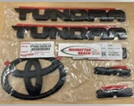22-25 Tundra Matte Black Emblem Overlays Set Oem Toyota PT948-34230-02. Fixed Price $136.50.