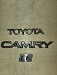 1997-2001 Toyota Camry Ce Rear Trunk Emblem Ornament Badge Logo Set Oem. Fixed Price $20.00.