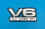 1991-1993 Dodge Dakota V6 3.9 Liter Efi Side Fender Emblem Vintage Oem 55027211. Fixed Price $17.89.