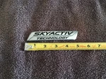 Mazda Skyactiv Trunk Emblem Badge Decal Logo Oem Factory Genuine With Adhesive. Fixed Price $11.00.
