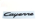 Cayenne Porsche Rear Emblem Black Genuine 95855967502. Fixed Price $89.95.