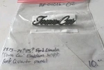 Original 1973-74(?)85(?)FORD Lincoln Roof Quarter Panel 'town Car' Script Emblem. Fixed Price $10.00.