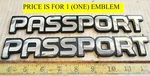 (1) Honda Passport Circa '95 Emblem 89710 34791 (2276). Fixed Price $5.00.