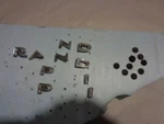 Vintage 60'S Pontiac Grand Prix Fender Quarter Emblem Letters 9770892 63102 Oem. Fixed Price $20.00.