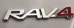 RAV4 Trunk Emblems Badge Chrome Rear Decals Letters Word Fit Toyota Tailgate. Fixed Price $15.91.