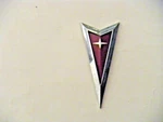 Pontiac Arrowhead Trunk Emblem 15208180. Fixed Price $25.00.