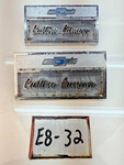 Oem 1966 1967 Chevy Truck Custom Camper Pair Of Emblems Gm 3882674 E8-32. Fixed Price $84.95.