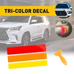 Fit For Toyota Tundra 4RUNNER Tri-color Stripe Decal Stickerclassic Retro Style. Fixed Price $8.54.