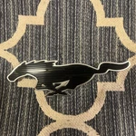 2021-2023 Ford Mustang Mach-e Black Front Grille Pony Emblem Oem LJ8Z-8A224-B. Fixed Price $79.00.