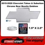 2015-2020 Chevy Tahoe & Suburban Chrome Aluminum Bowtie Rear Emblem Ami 96089C. Fixed Price $58.99.