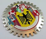 Grille Badge 10 Cities Germany Car Truck Deutschland Chrome Emblem. Fixed Price $47.14.