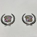 Cadillac Emblems 1970-89 Oem Deville Seville Eldorado Vintage Gm Wreaths + Logos. Fixed Price $69.99.