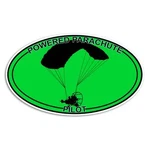 Powered Parachute Sticker Paraglider Decal Pilot Aircraft Ultralight Sky Usa. Fixed Price $6.99.