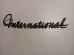 International Truck Circa '60S Emblem 242692 R1 X92. Fixed Price $75.00.