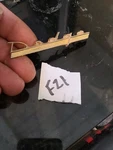 1955 56 Dodge Coronet Gold Radio Emblem 1575389 Mopar... Bin FZ1. Fixed Price $110.00.