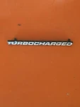Turbocharged Emblem. Fixed Price $12.00.