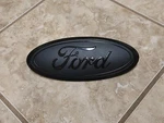2020-22 Ford F250 F350 Tailgate Rear Emblem Gloss/matte Black. 7.75". Fixed Price $190.00.