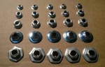 25 Badge Emblem/trim Retainers! All Ford Mercury Classic Car Truck Wagon Etc. Fixed Price $29.50.