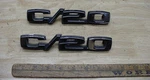 Oem Pair 1969-70 Chevrolet Chevy C20 Fender Emblems 3940814 Studs Intact. Fixed Price $42.99.
