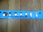 Nos 2001 Ford Mustang Bullitt Trunk Lid Emblem Letters 1R3Z-6342528-A. Fixed Price $37.49.