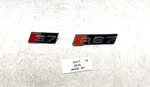 13-18 Oem Audi RS7 Front Bumper Grille Emblem Badge Logo Cover Set. Fixed Price $99.95.