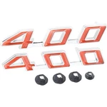 1967-69 Pontiac FIREBIRD;"400" Hood Emblem Set; With Hardware; Pair; Gm Licensed. Fixed Price $49.99.