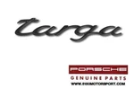 Genuine Porsche 911 "targa" Emblem Inscription Rally Black 9965592370870C. Fixed Price $89.00.