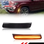 2X Smoke Amber Led Side Marker Lights For Jeep Wagoneer/grand 2022 2023. Fixed Price $44.99.