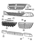 Genuine Mopar Nameplate 68143131AA. Fixed Price $85.88.