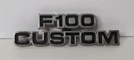 Ford F100 Custom Emblem Vtg Badge Pickup Fomoco D7TB16702BWC General Detroit. Fixed Price $15.99.