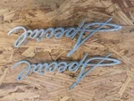 1964-65 Buick Skylark Special Script Emblems 4411508. Fixed Price $25.00.