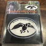 Elektroplate Chrome Emblems Trailer Hitch Receiver Cover 2X2 Duck Commander. Fixed Price $7.50.