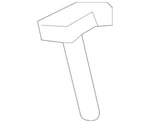 Oem New Ford Bracket Bolt -W707245-S426. Fixed Price $19.92.