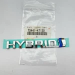 2016-2018 Toyota Prius 75441-47130 "hybrid" Rear Nameplate Badge Oem. Fixed Price $23.20.