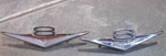 2 1965 Amc Rambler Marlin Classic 3490385 Rear Fender Quarter Panel Emblem Badge. Fixed Price $59.99.