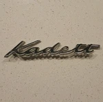 1965-1973 Opel "kadett" Metal Fender Emblem As Removed P/n 2885333. Fixed Price $8.99.