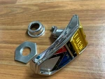 New Reproduction 62 63 Ford Falcon Trunk Lock Ornament Emblem Boot Lid. Fixed Price $197.00.