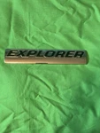2002-2005 Ford Explorer Emblem Badge Oem Chrome Gray Rear Tailgate. Fixed Price $15.00.