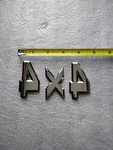 Nissan Titan Frontier Chrome 4X4 Rear Tail Gate Emblem Decal Oem. Fixed Price $28.00.