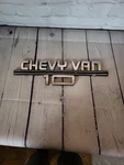 1985-1989 Chevrolet Chevy Van 10 Fender Emblem Gm No Pins. Fixed Price $19.87.