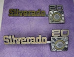 74 75 76 77 78 79 80 Chevrolet Truck Silverado 20 Fender Emblem Set Oem 349695. Fixed Price $72.00.